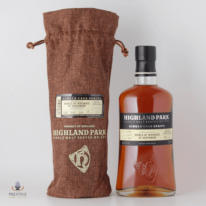 Highland Park 2006 12 Year Old Single Cask #1644 - World of Whiskies 