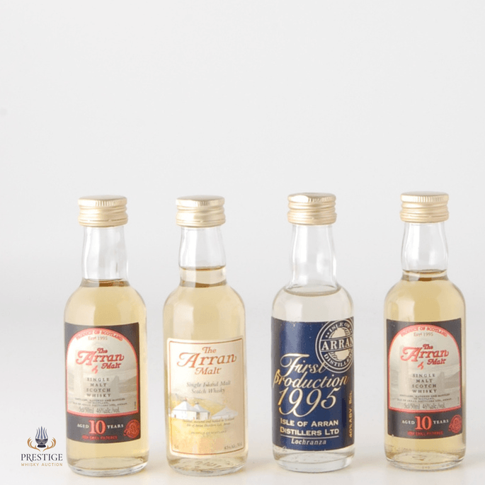 Arran Miniature Set - Inc 1995 First Production 5cl