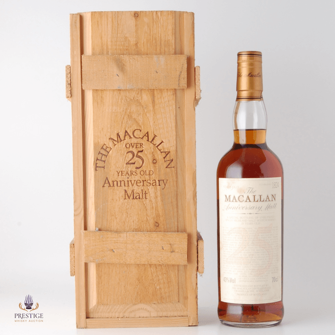 Macallan 25 Year Old Anniversary Malt