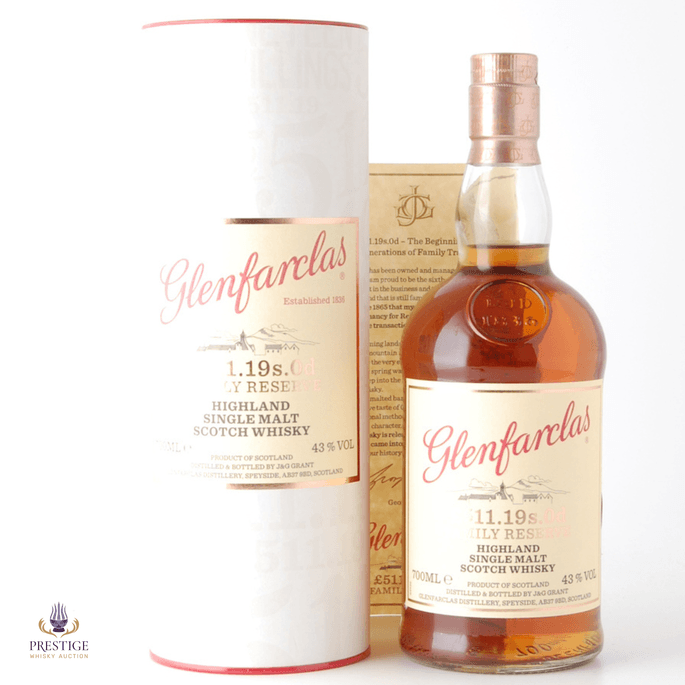 Glenfarclas £511.19s.0d Family Reserve