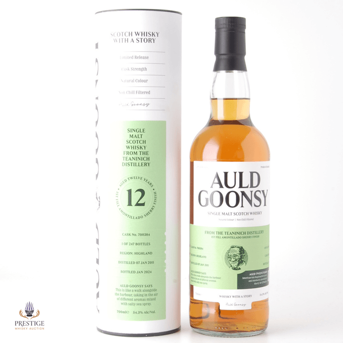 Teaninich 2011 12 Year Old Single Cask #700384 - Auld Goonsy's Malt