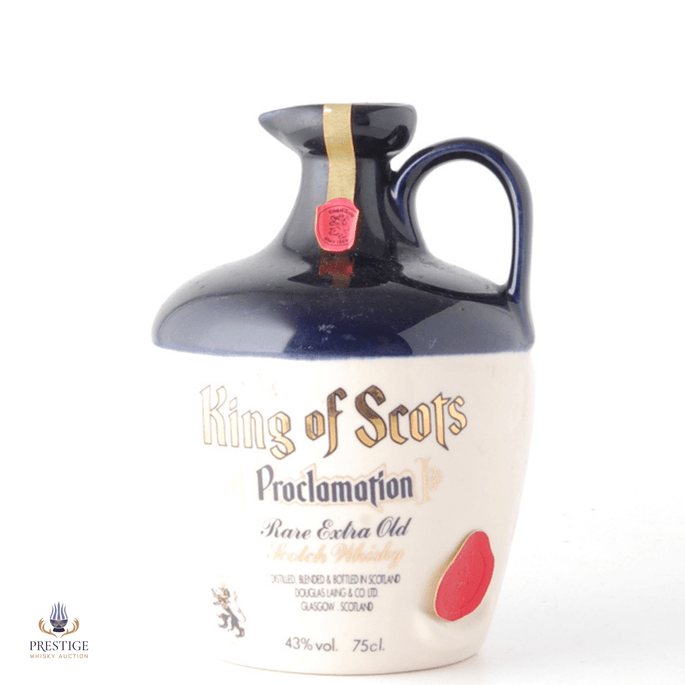King of Scots Proclamation Decanter