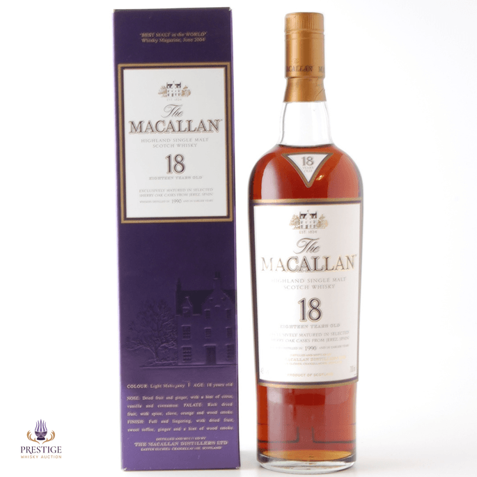 Macallan 1990 18 Year Old