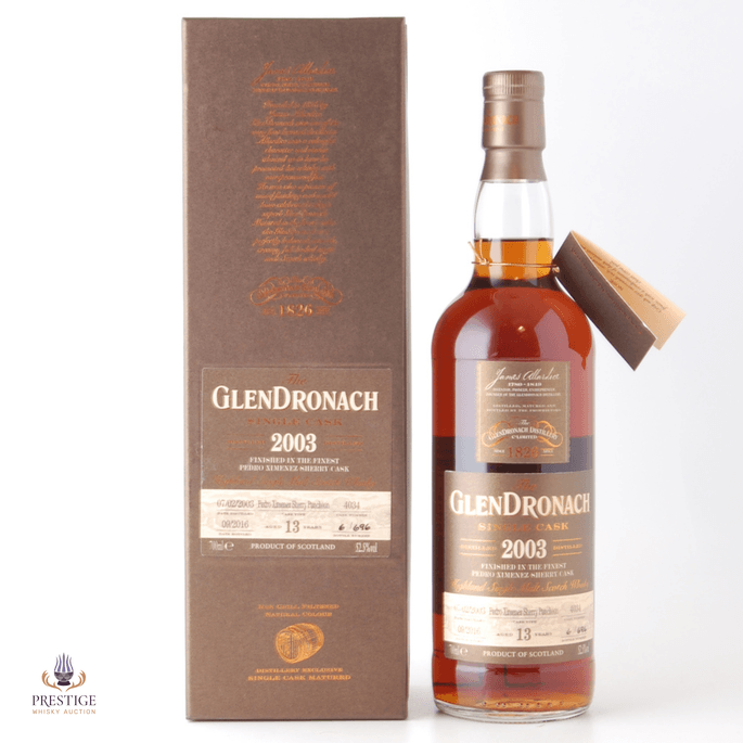 Glendronach 2003 13 Year Old Cask #4034 