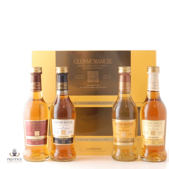 Glenmorangie Pioneering Collection: Lasanta 12, Quinta Ruban 12, Nectar D'or & Original 10 10cl