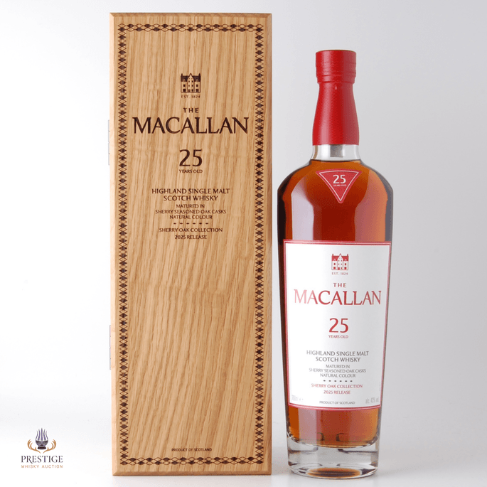 Macallan 25 Year Old Sherry Oak - 2025 Release 