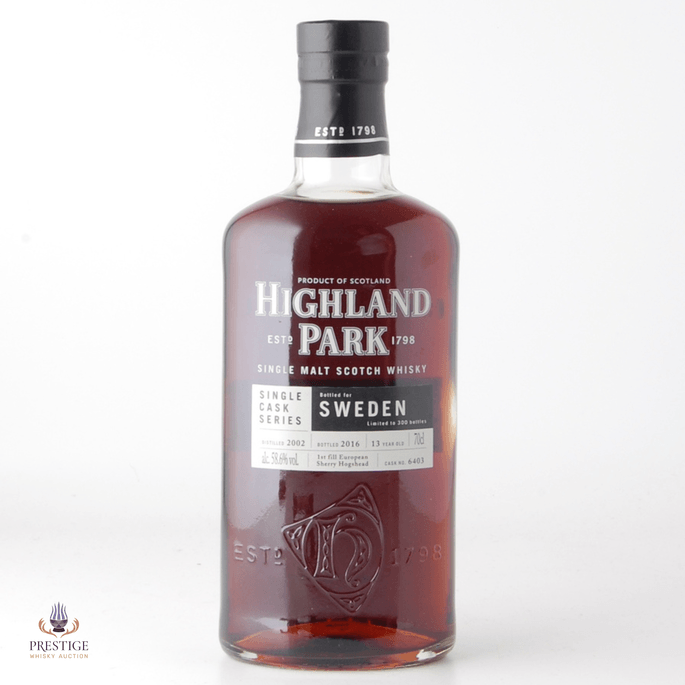 Highland Park 2002 13 Year Old Single Cask - Sweden Exclusive