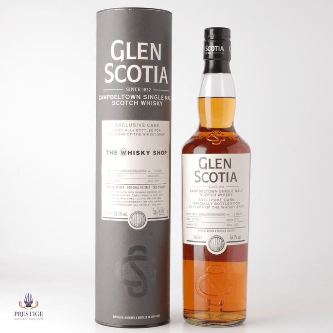 Glen Scotia 2016 5 Year Old Single Cask - The Whisky Shop