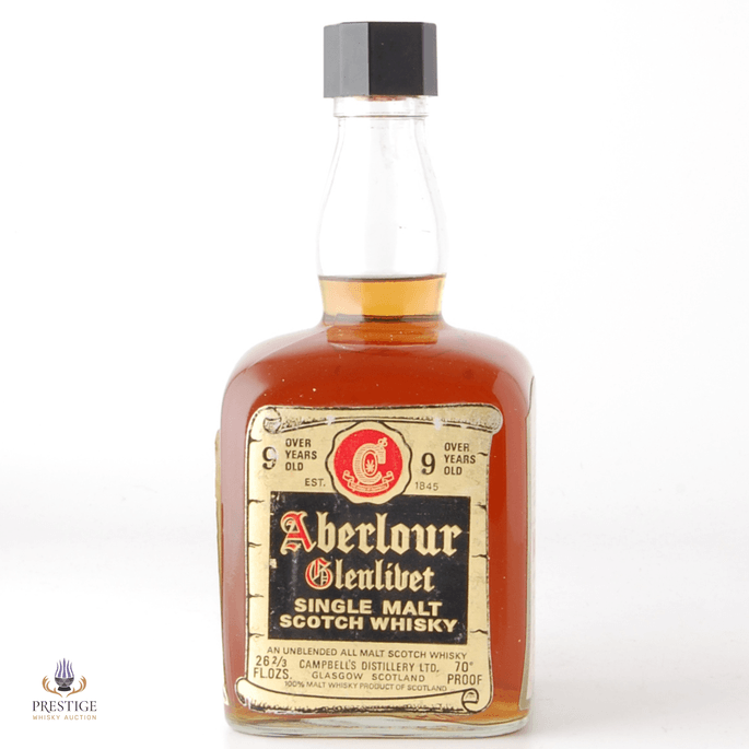 Aberlour Glenlivet 9 Year Old - 1970s Bottling 26 2/3 fl oz