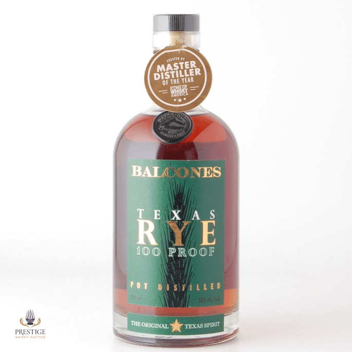 Balcones Texas Rye 100° Proof