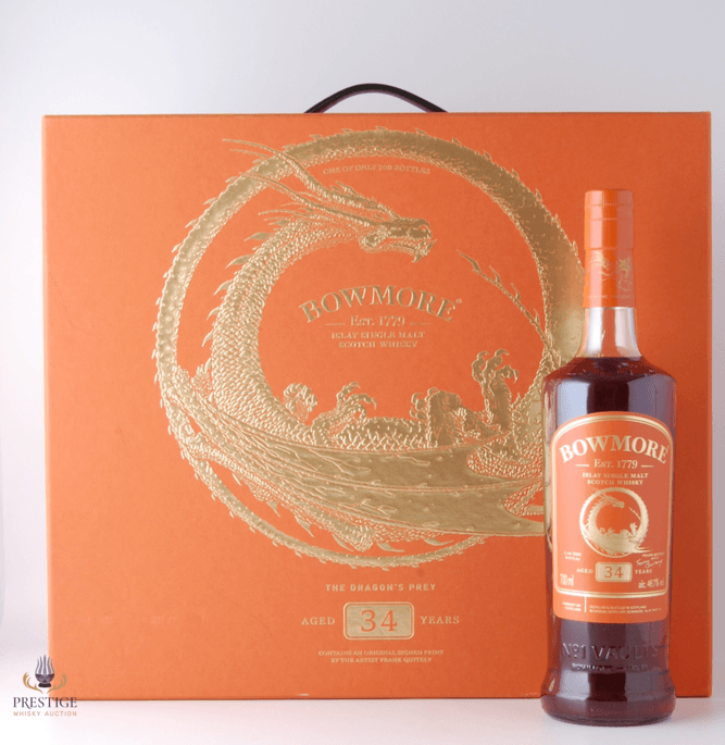 Bowmore 34 Year Old Dragon's Prey - Frank Quitely 4th Release