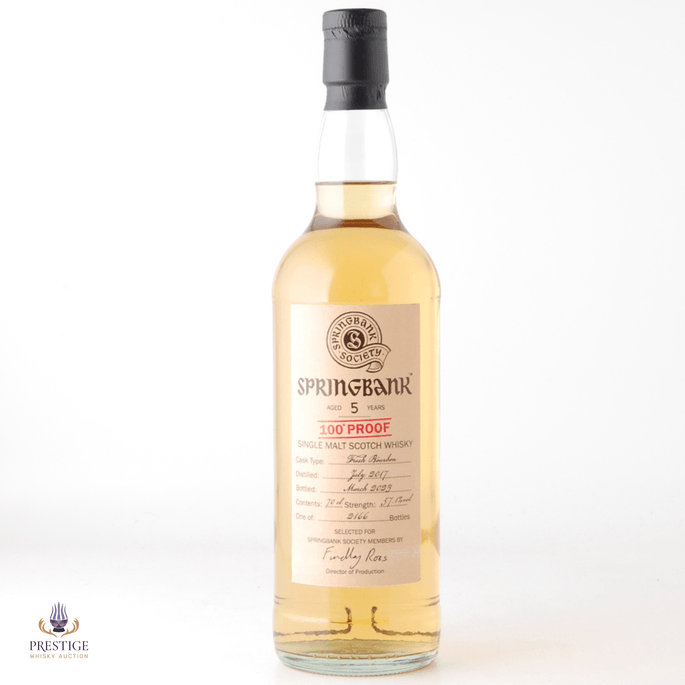 Springbank 2017 5 Year Old - Springbank Society
