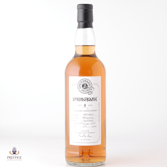 Springbank 2017 8 Year Old - Springbank Society