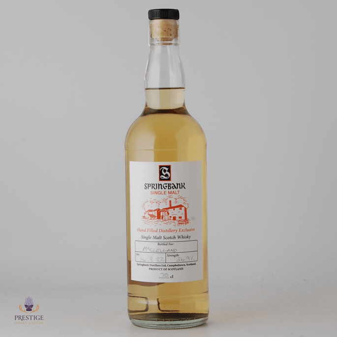 Springbank Hand Filled Distillery Exclusive