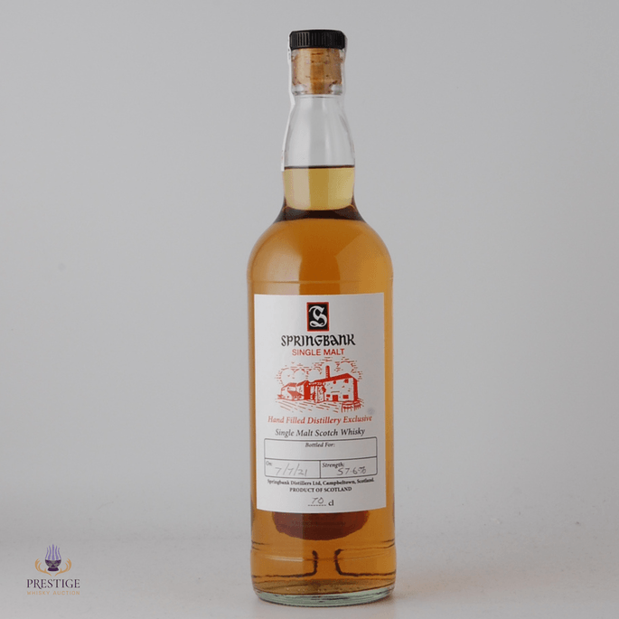 Springbank Hand Filled Distillery Exclusive