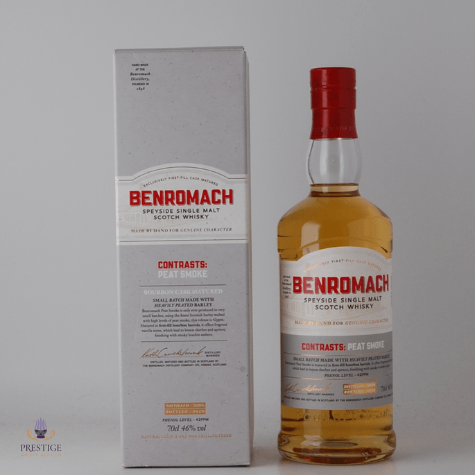 Benromach 2009 Contrasts - Peat Smoke Bourbon Cask