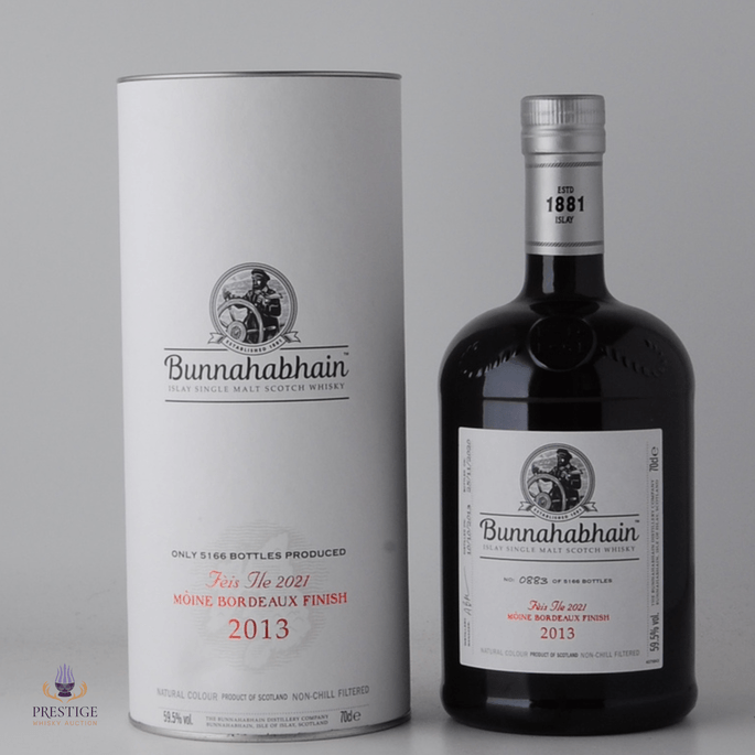 Bunnahabhain 2013 Moine Bordeaux Finish - Feis Ile 2021