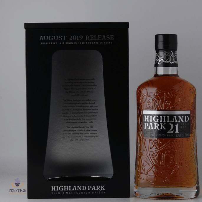 Highland Park 21 Year Old - August 2019 Release