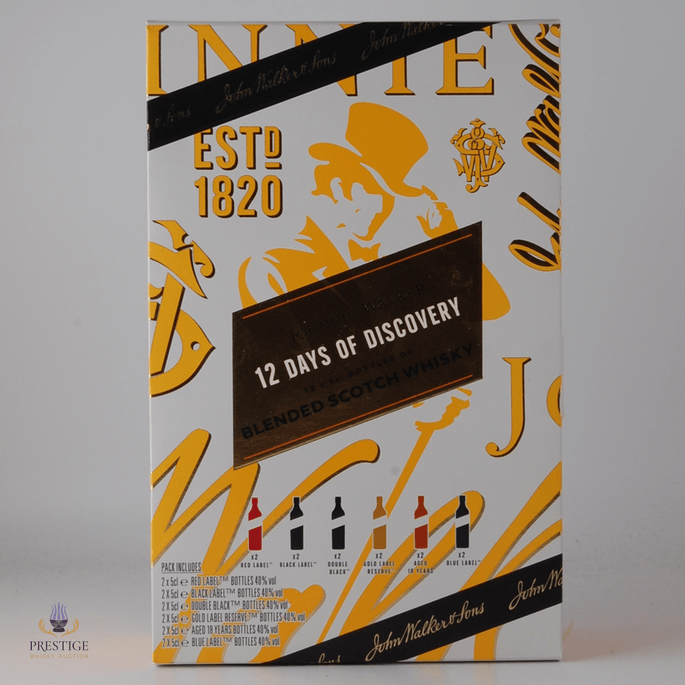 Johnnie Walker 12 Days of Discovery Set 