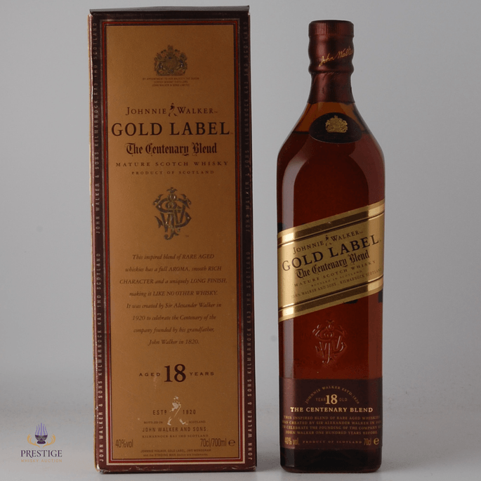 Johnnie Walker 18 Year Old Gold Label Centenary Blend 