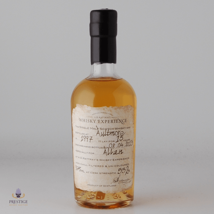Aultmore 1997 15 Year Old - A.D Rattray's Whisky Experience 35cl