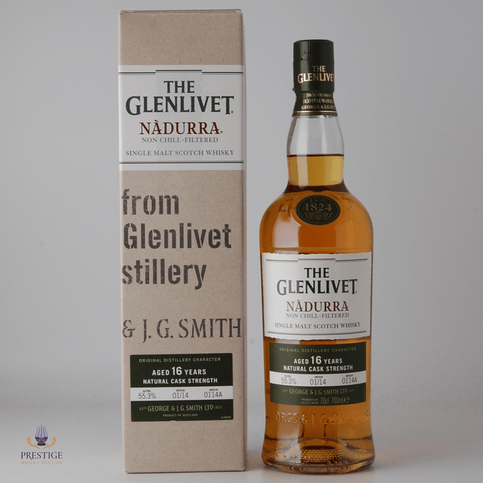 Glenlivet 16 Year Old Nadurra Cask Strength - Batch #0114A