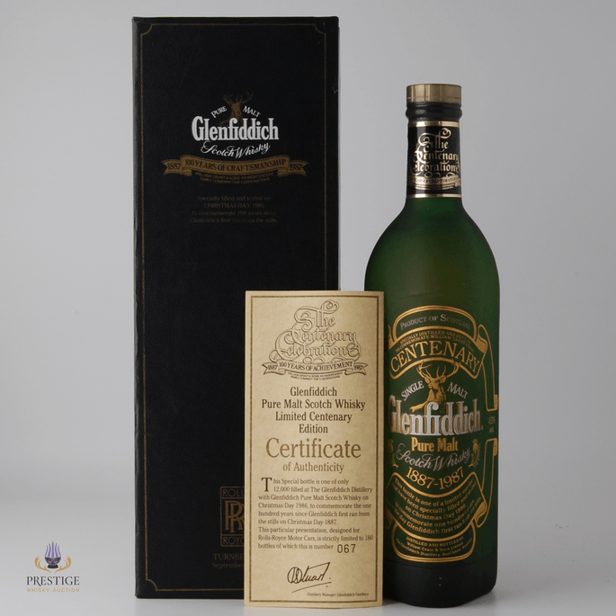 Glenfiddich 1986 Centenary - Rolls Royce Limited Edition