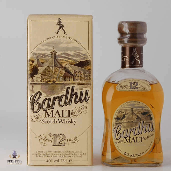 Cardhu 12 Year Old - 1980s 75cl
