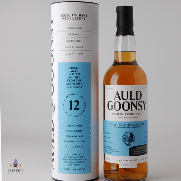 Auchroisk 2011 12 Year Old Single Cask #809256 - Auld Goonsy's Malt