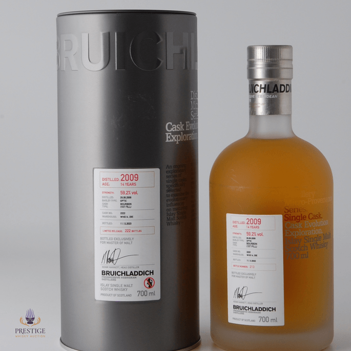 Bruichladdich 2009 14 Year Old Micro Provenance Single Cask #2222