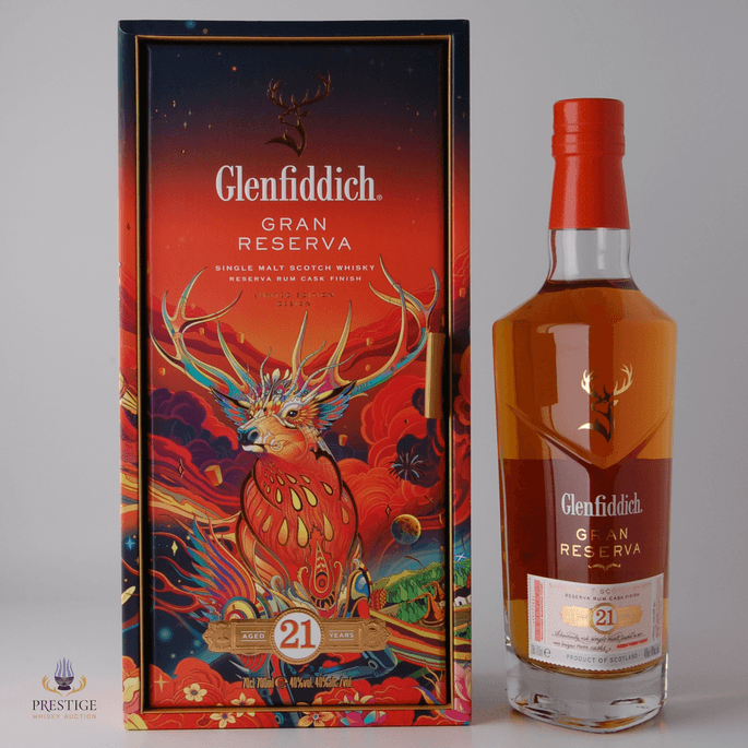 Glenfiddich 21 Year Old - Gran Reserva Rum Cask Lunar New Year 2022