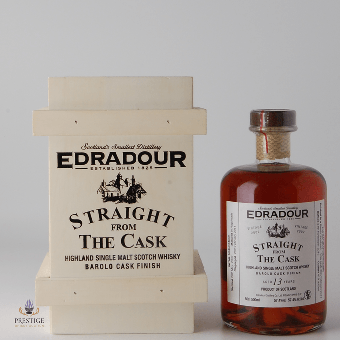 Edradour 2002 13 Year Old Barolo Finish - Straight From The Cask