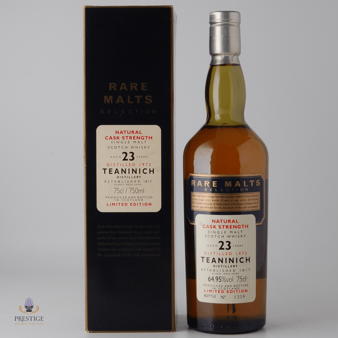 Teaninich 1972 23 Year Old Rare Malts 75cl