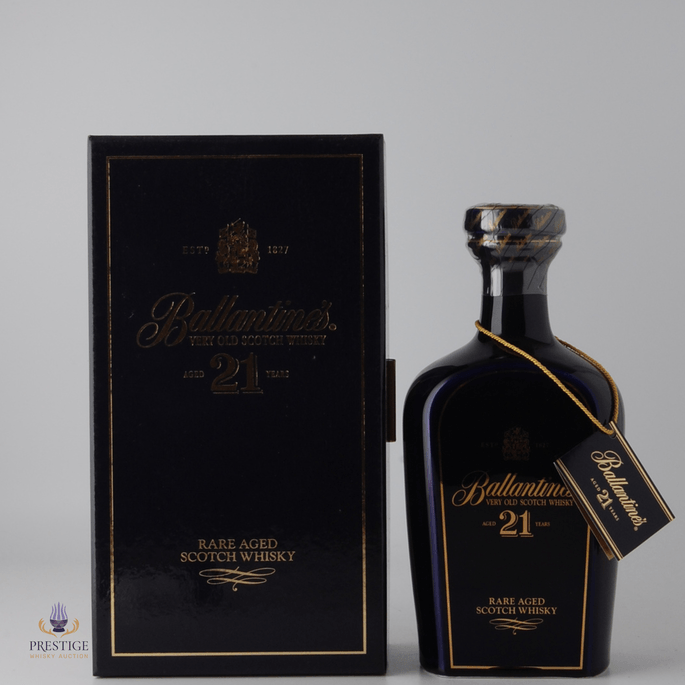 Ballantine's 21 Year Old - Wade Ceramic Decanter 50cl