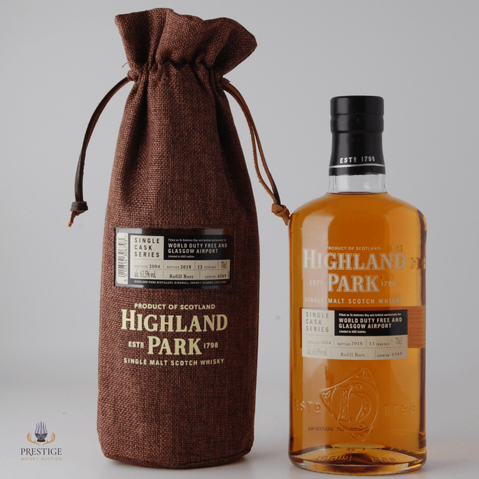 Highland Park 2004 13 Year Old Single Cask #6569 - Glasgow Airport