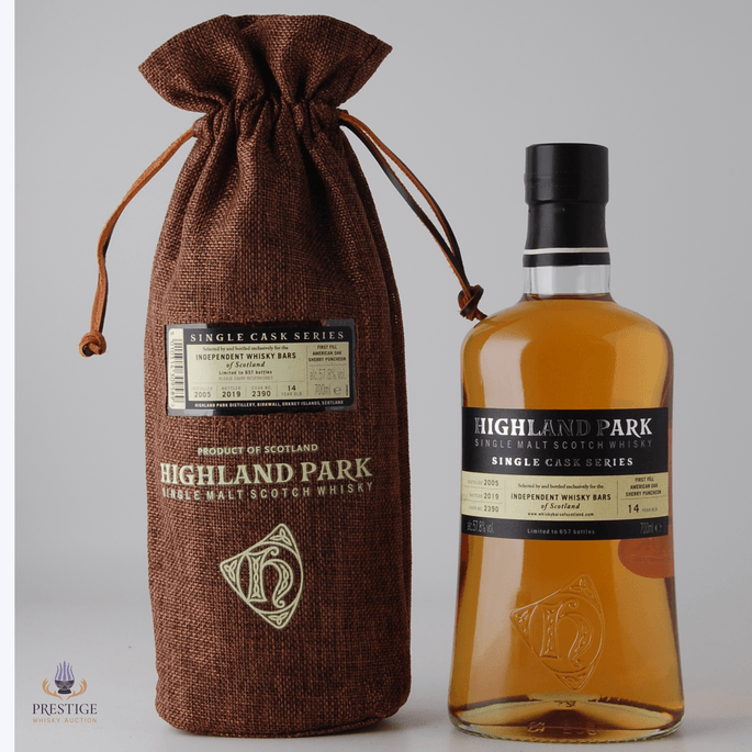 Highland Park 2005 14 Year Old Single Cask #2390 - Independent Whisky Bars of Scotland