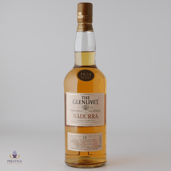 Glenlivet 16 Year Old Nadurra Cask Strength - Batch #0808F