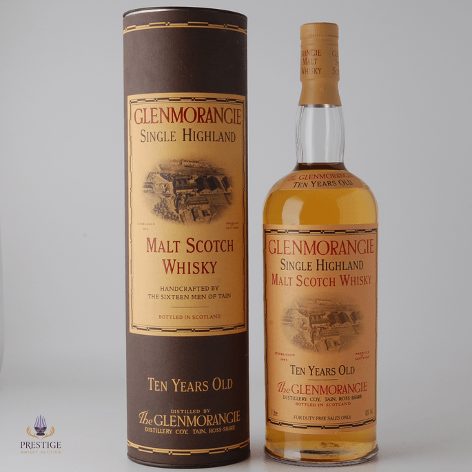 Glenmorangie 10 Year Old - 1990's 1L