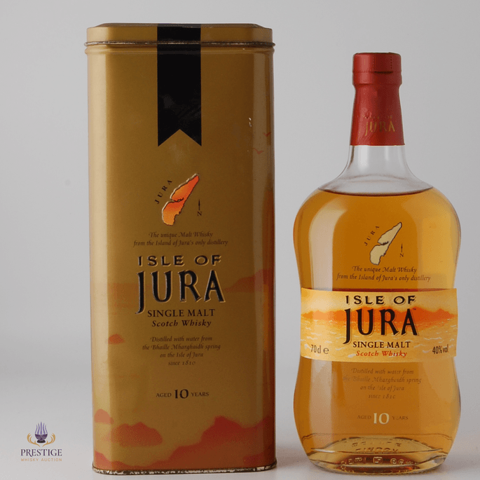 Jura 10 Year Old - Older Bottle in Tin