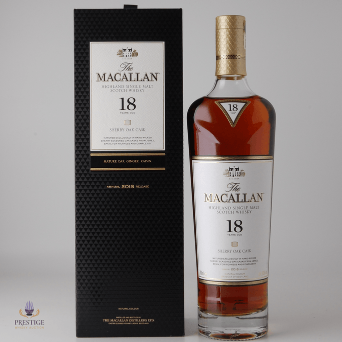 Macallan 18 Year Old Sherry Oak - 2018 Release