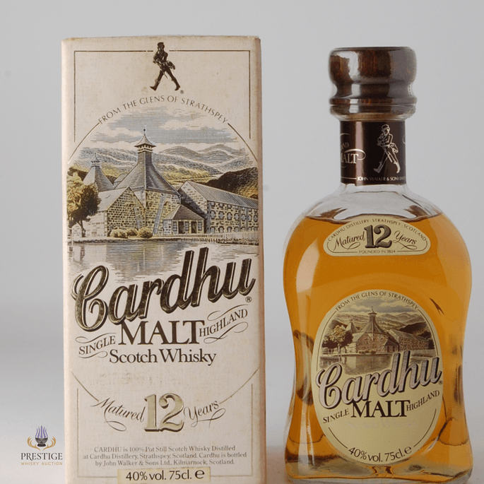 Cardhu 12 Year Old - 1980s 75cl