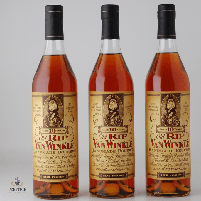 Old Rip Van Winkle 10 Year Old - 2025 Release - Set of 3 