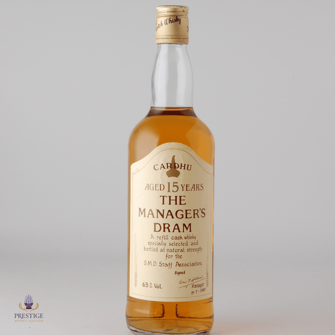 Cardhu 15 Year Old - The Manager's Dram 1989