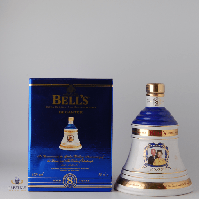Bell's Decanter - Golden Wedding Anniversary of HM Queen & Duke of Edinburgh