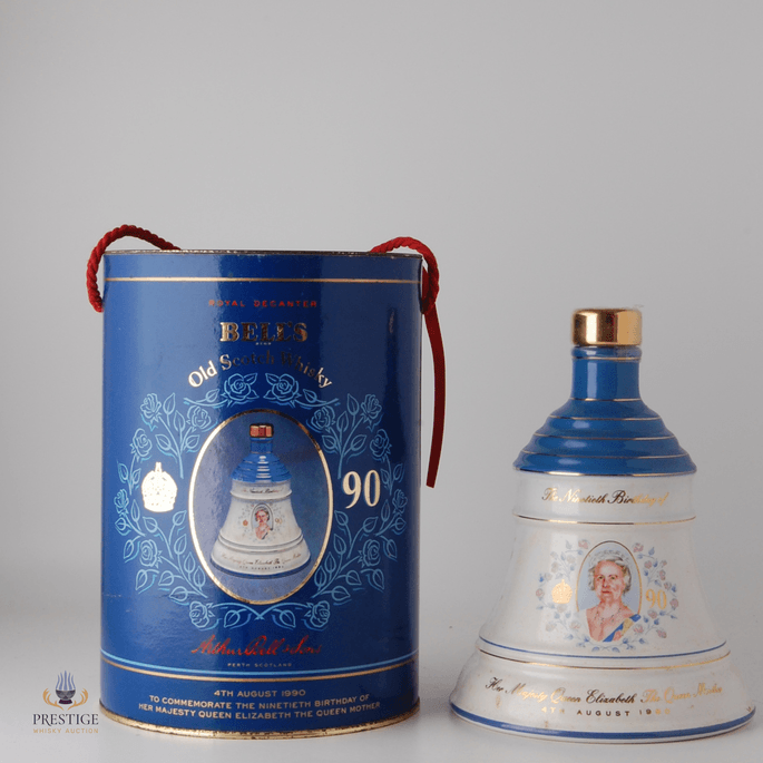 Bell's Decanter - Queen Mother's 90th Birthday