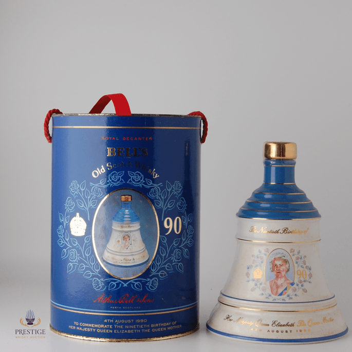 Bell's Decanter - Queen Mother's 90th Birthday