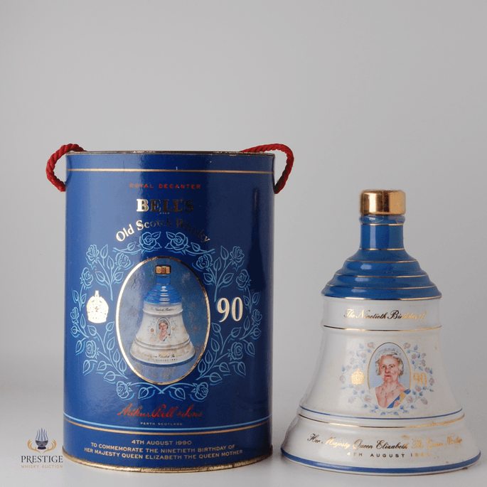Bell's Decanter - Queen Mother's 90th Birthday