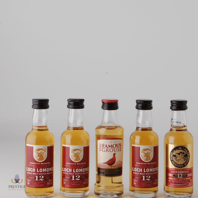 Loch Lomond 12 Year Old - Set of 4 Miniatures 5cl