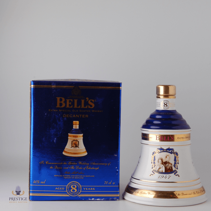 Bell's Decanter - Golden Wedding Anniversary of HM Queen & Duke of Edinburgh