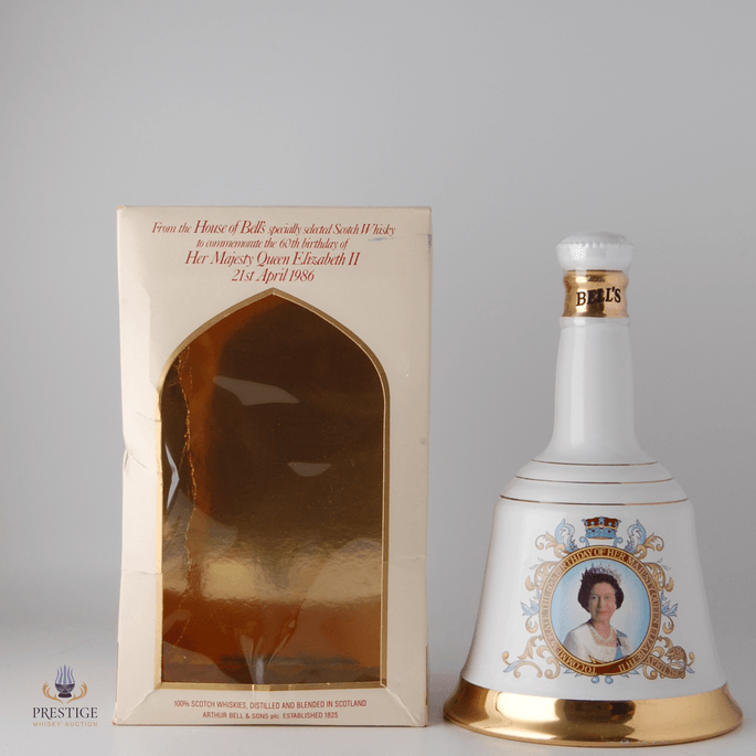Bell's Decanter - 60th Birthday of HM Queen Elizabeth II 